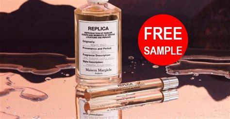 maison margiela free samples.